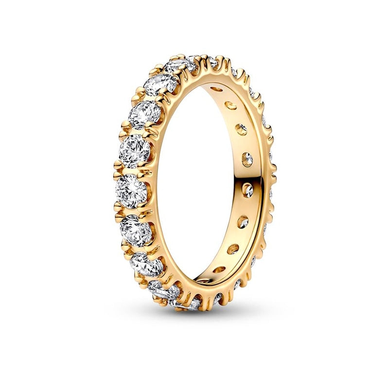 Golden Crystal Luxury Rhinestone Ring
