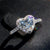Shiny Crystal Wedding Ring
